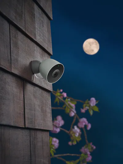 Google Nest Cam Outdoor (wired, 2nd gen) 2K Video and Gemini