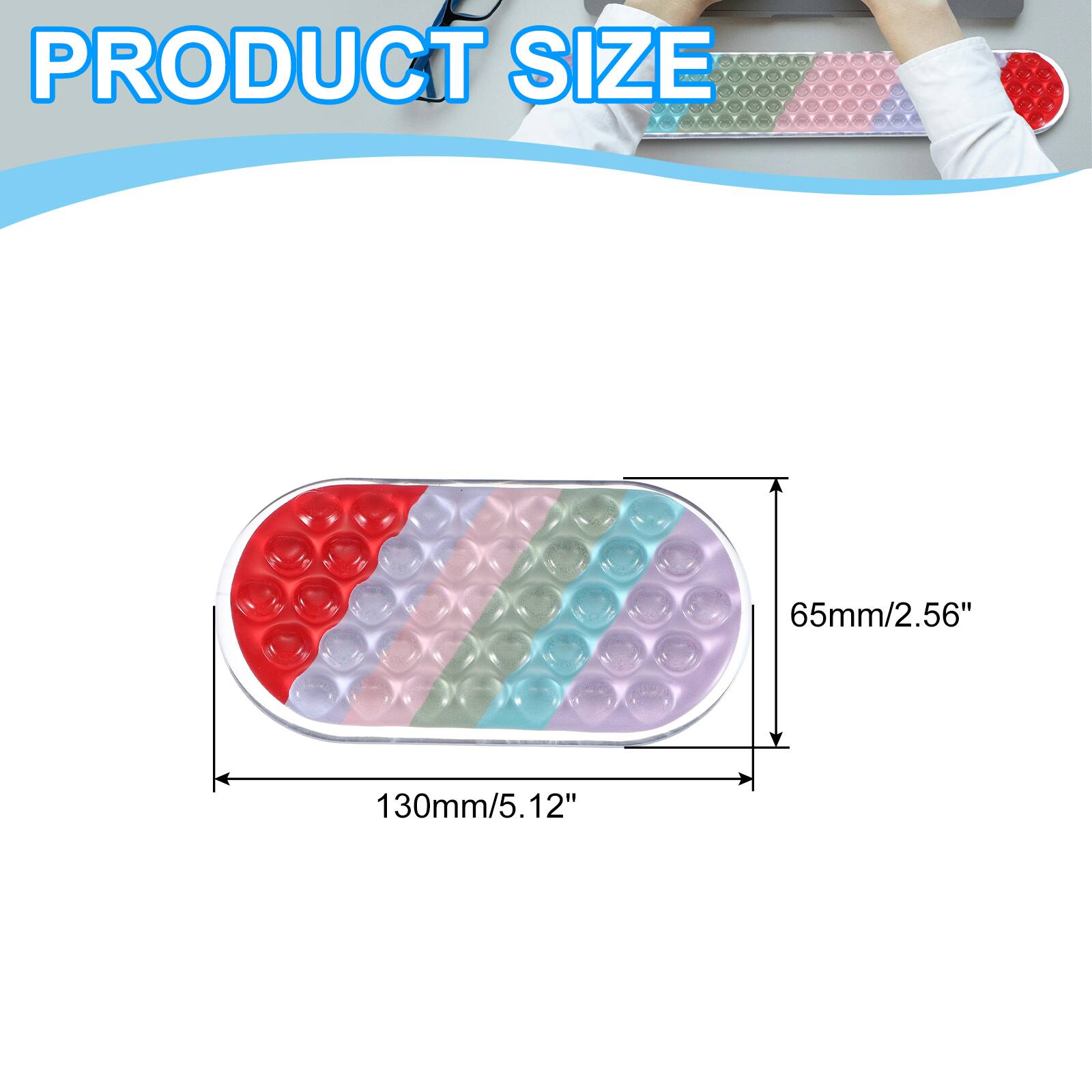 PRODUCT SIZE  
65mm/2.56"  
130mm/5.12"