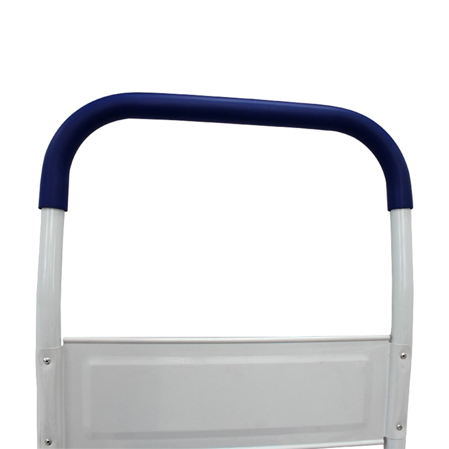 Alt View 1. LOVMOR - 330-Lb Capacity Foldable Platform Truck Hand Cart with Wheels - Blue.
