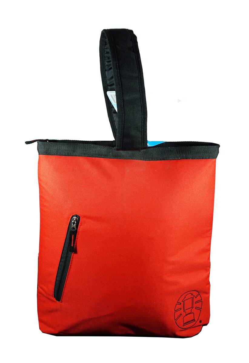 Alt View 2. Coleman - Coleman Insulated Hauler 24 Can Cooler Red - Converts from a backpack to a tote - Multi.