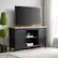 Alt View 1. Camden&Wells - Elmwood TV Stand for Most TVs up to 65" - Black Grain/Golden Brown.