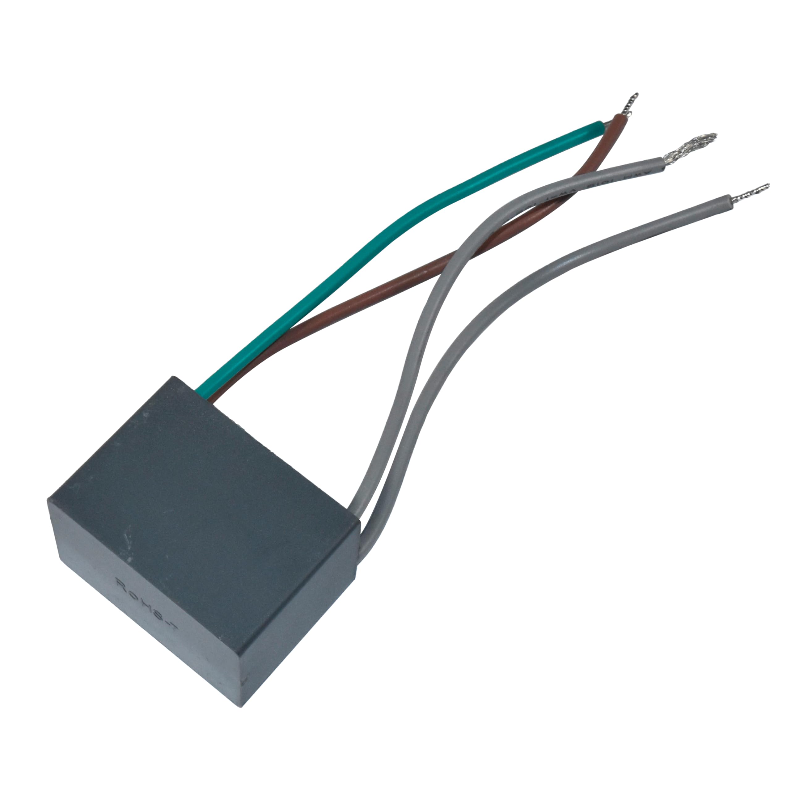 Alt View 1. HQRP - Ceiling Fan Capacitor CBB61 4.7 uF + 1 uF 4-Wire UL Listed Replacement for Hunter.