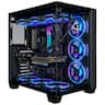 CLX - SET Gaming Computer - AMD Ryzen 7 9800X3D - 32GB DDR5 5600 Memory, GeForce RTX 5080 16GB - 2TB NVMe M.2 SSD - Black