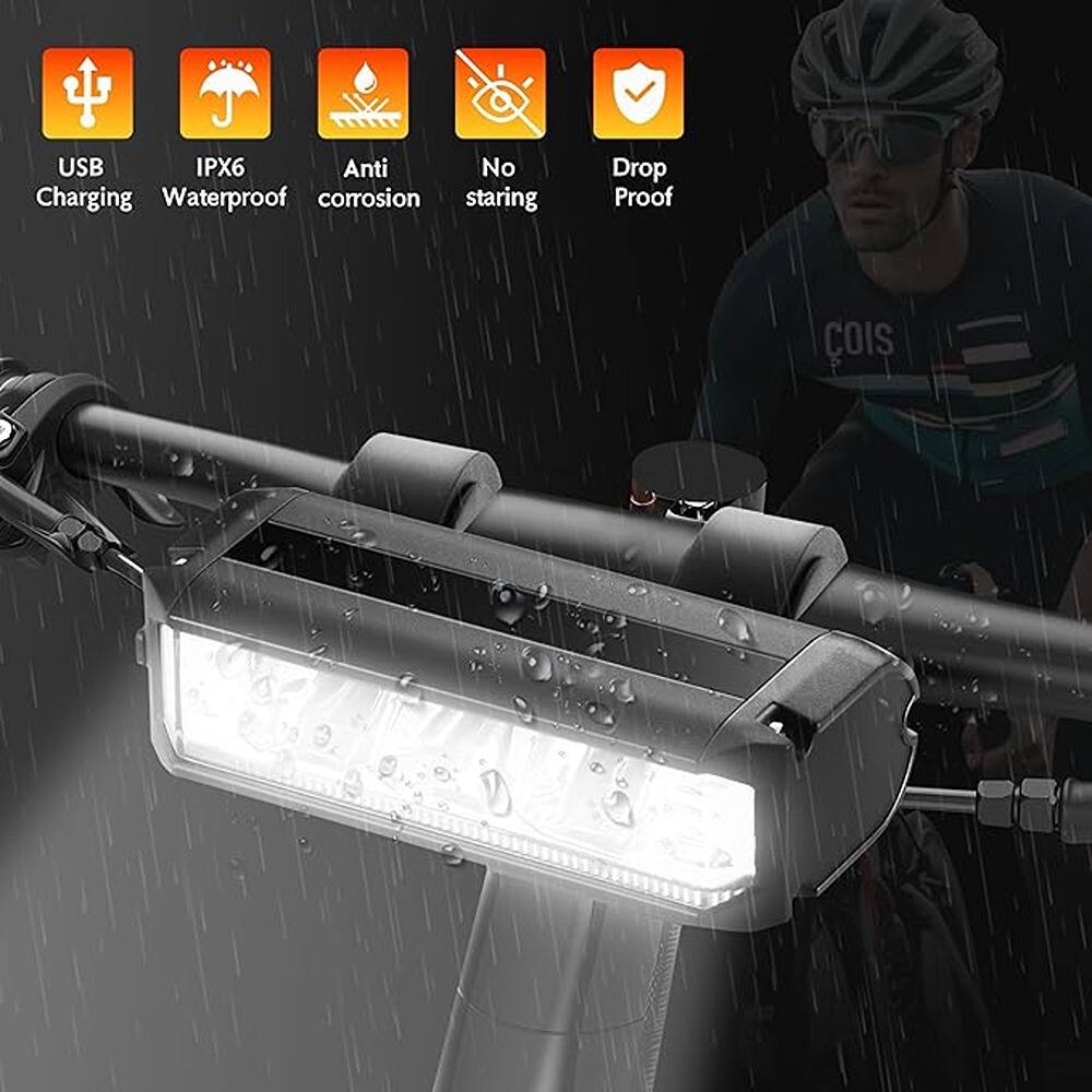 USB Charging  
IPX6 Waterproof  
Anti corrosion  
No staring  
Drop Proof