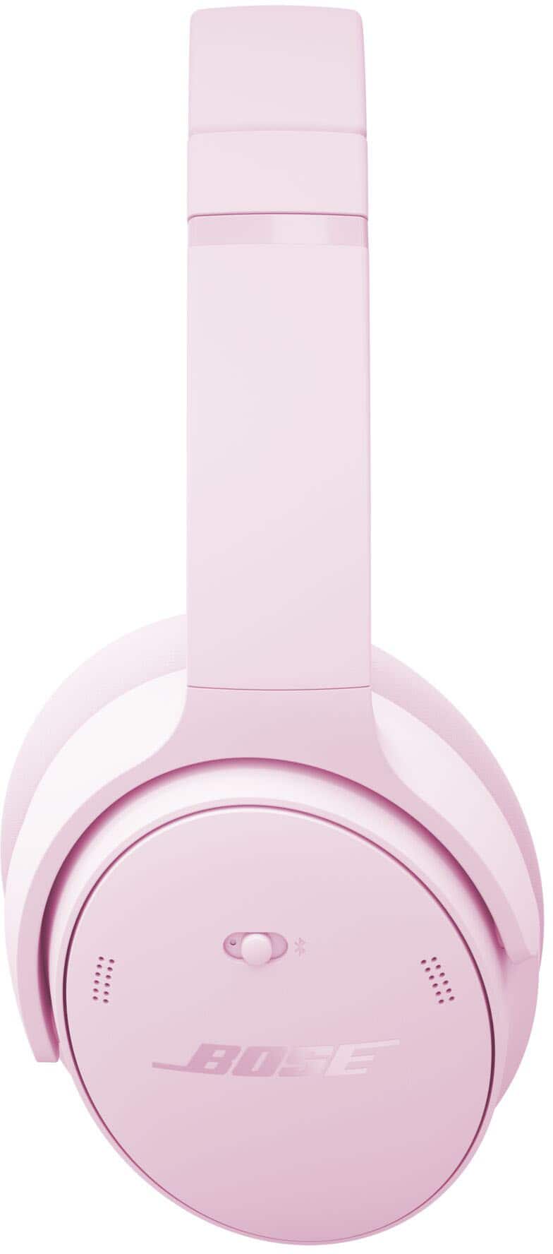 Alt View 6. Bose - QuietComfort Wireless Noise Cancelling Over-the-Ear Bluetooth Headphones - Petal Pink.