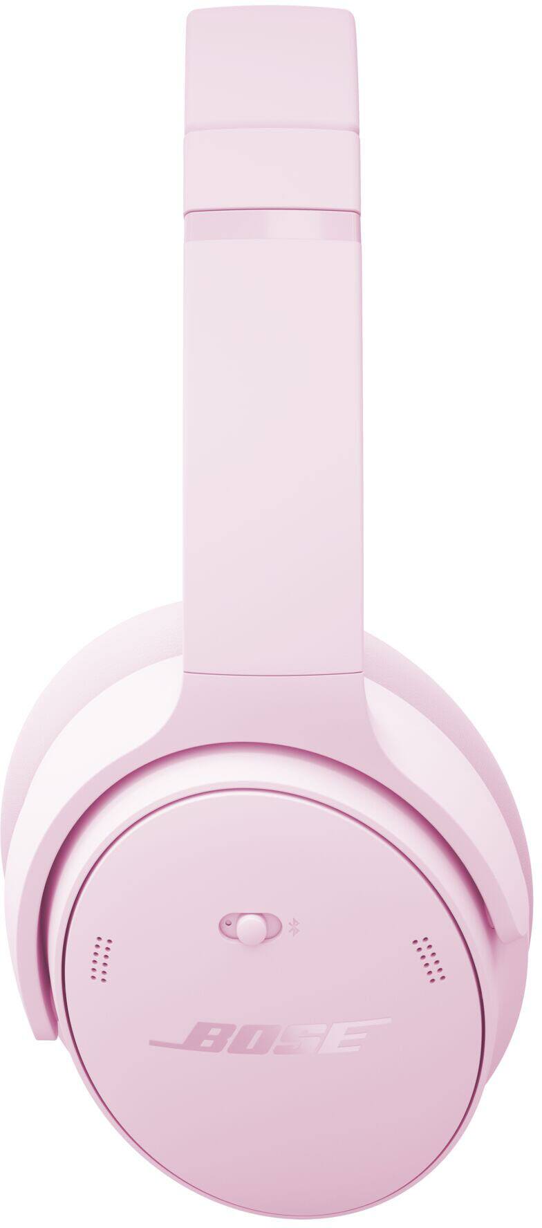 Alt View 6. Bose - QuietComfort Wireless Noise Cancelling Over-the-Ear Bluetooth Headphones - Petal Pink.
