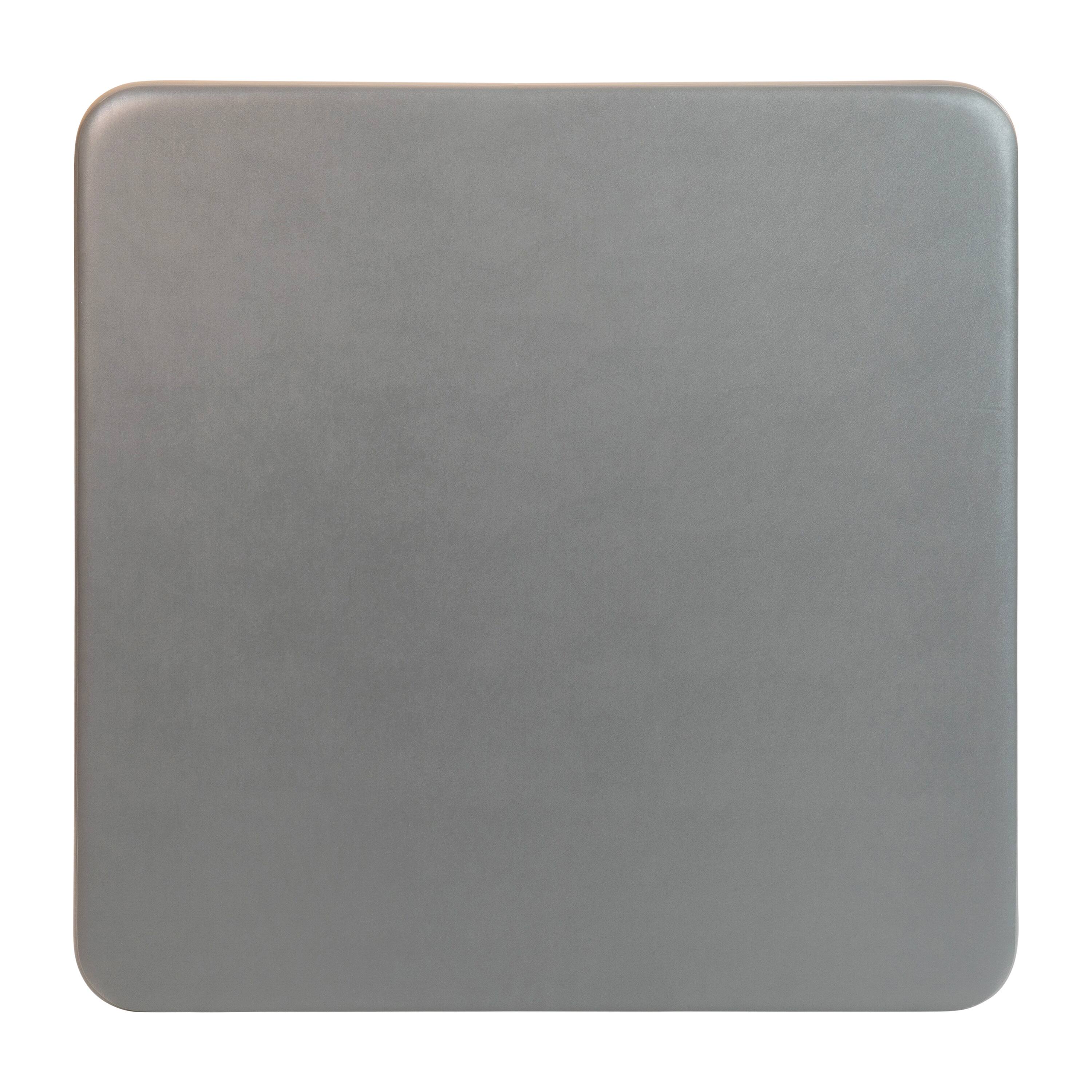 Alt View 7. Emma + Oliver - Foldable Card Table with Vinyl Table Top - Game Table - Portable Table - Gray.