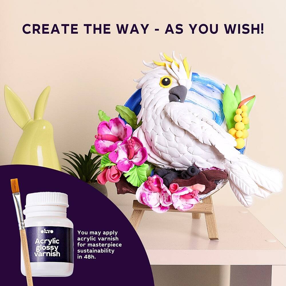 CREATE THE WAY - AS YOU WISH!

You may apply acrylic varnish for masterpiece sustainability in 48h.