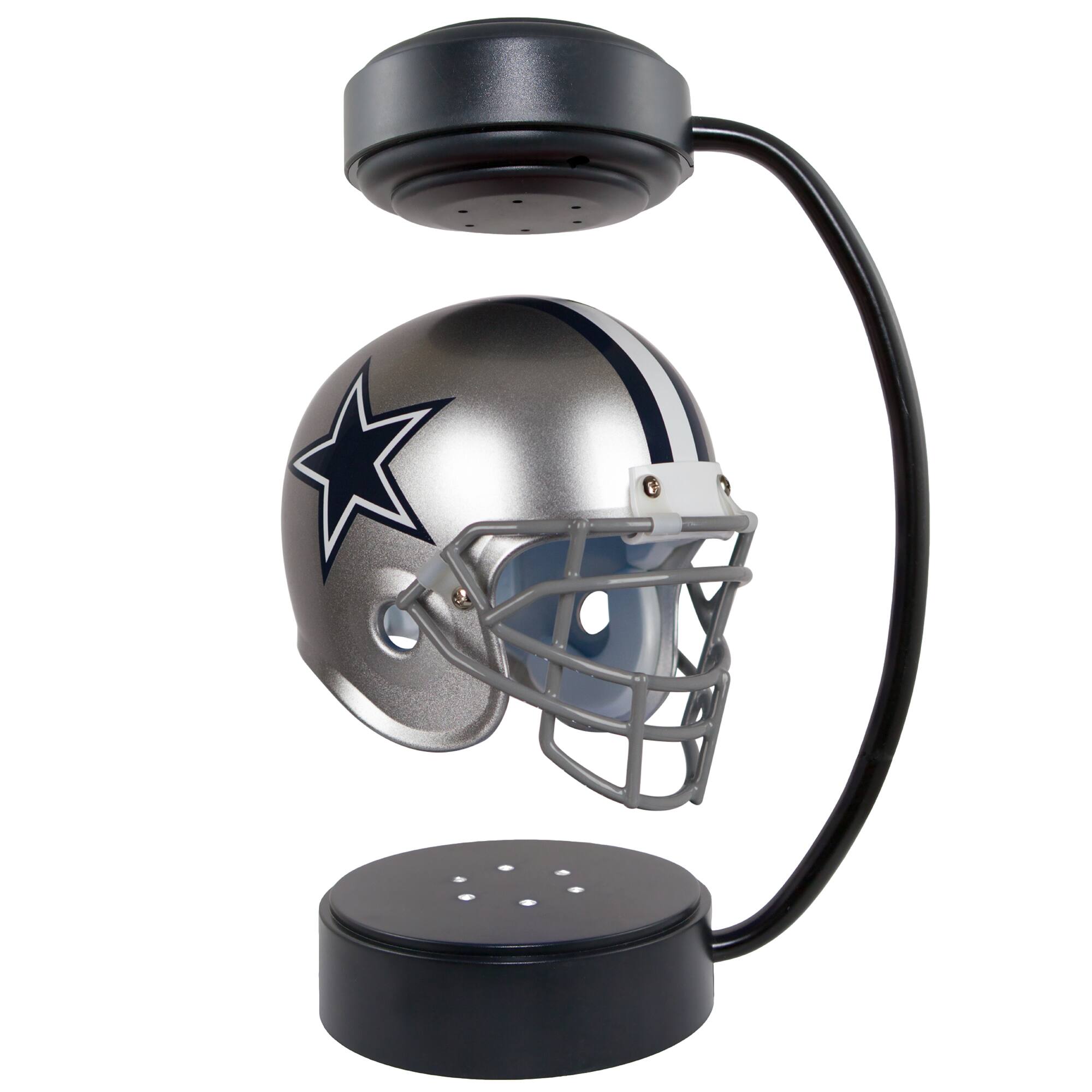 Alt View 2. Pegasus - Dallas Cowboys Hover Team Helmet - Silver.