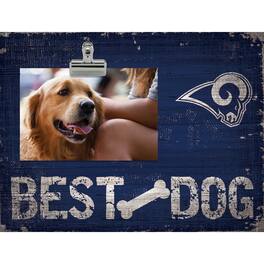 Fan Creations - Los Angeles Rams 10.5" x 8" Best Dog Clip Photo Frame - Multicolor