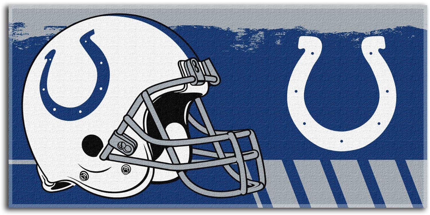 Northwest - Colts Football 34x70 Oversized Cotton Beach Towel - Multi