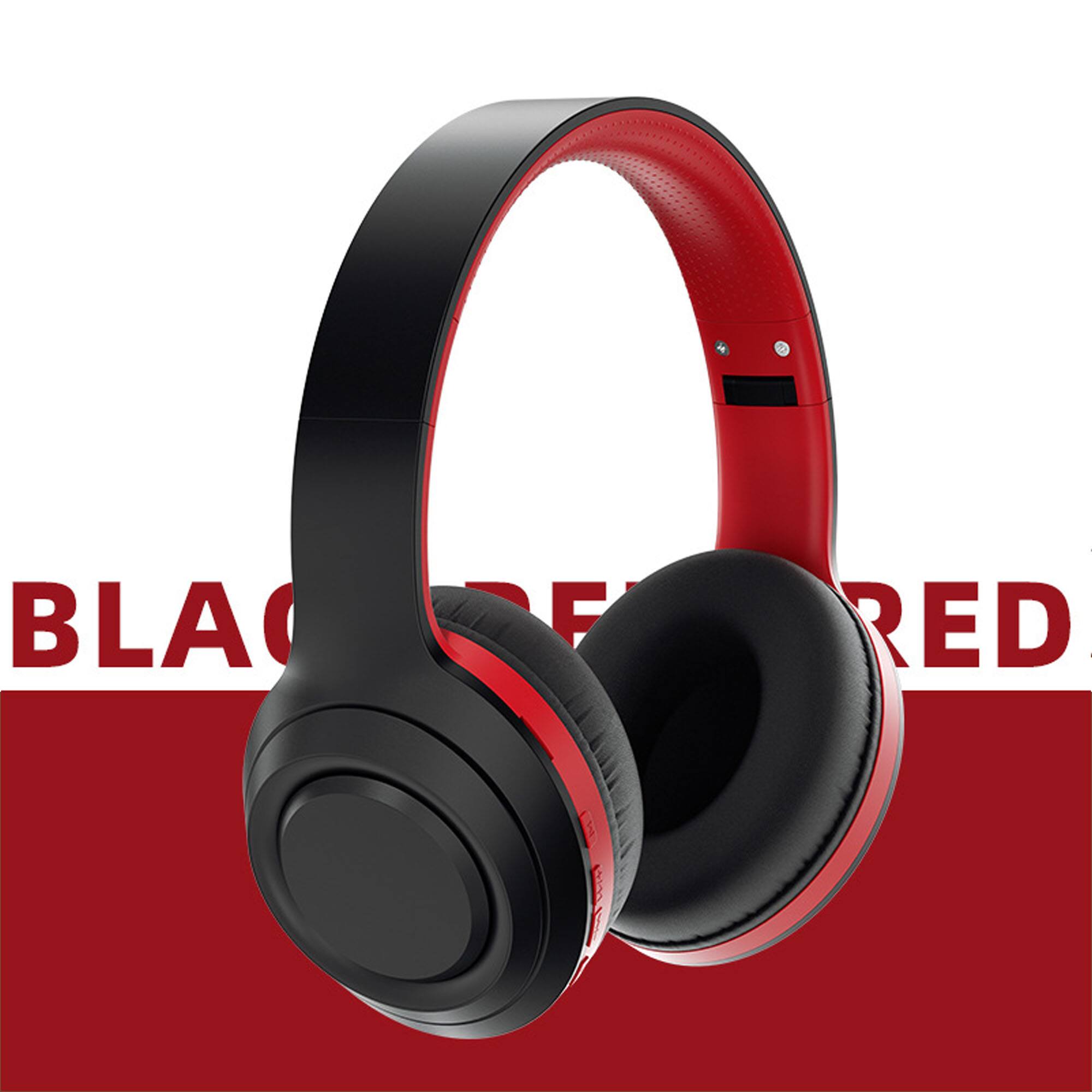 Front. YONWAY - Over Ear Noise Reduction Headphones, Wireless Bluetooth Hi Fi Stereo Headsets, Foldable and Scalable for Phone/TV/PC/MP4.