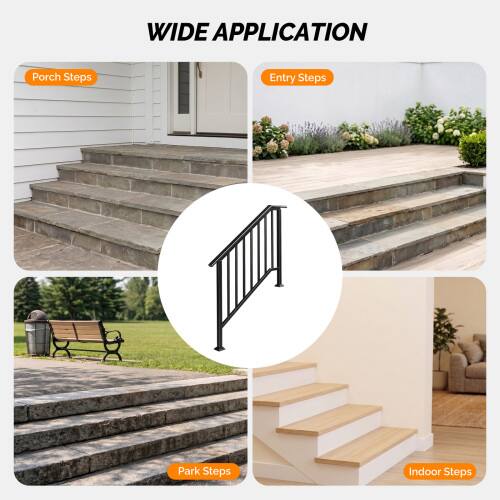 WIDE APPLICATION

- Porch Steps
- Entry Steps
- Park Steps
- Indoor Steps