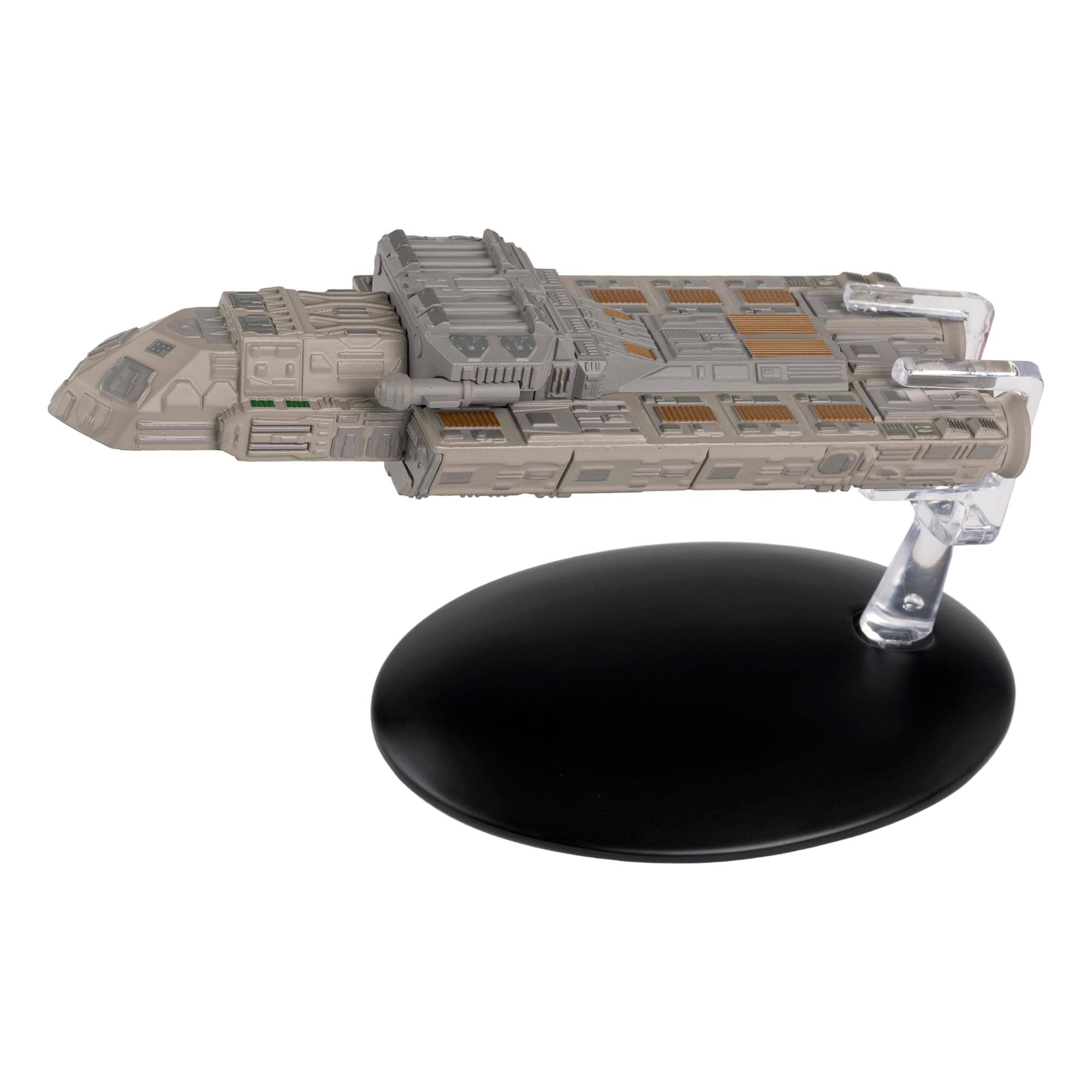 Alt View 10. Eaglemoss - Eaglemoss Star Trek Starship Replica | SS Xhosa - Grey.