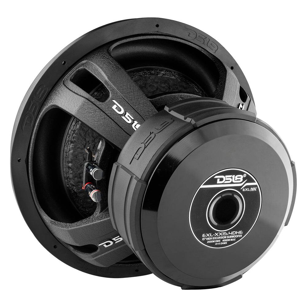 DSLS DSU JAF D518 EXLY#A EXL-XXIS, 4DHE 4DHE EXCURSION SUBWOOFER IS "HIGH 4000W MAX D5 2000W RMS 4+4 SWHO