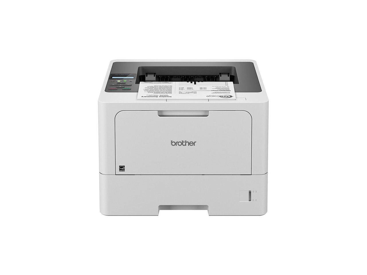 Alt View 2. Brother - Brother HL-L5210DN Business Monochrome Laser Printer with Duplex Printing and Networking - Gray.