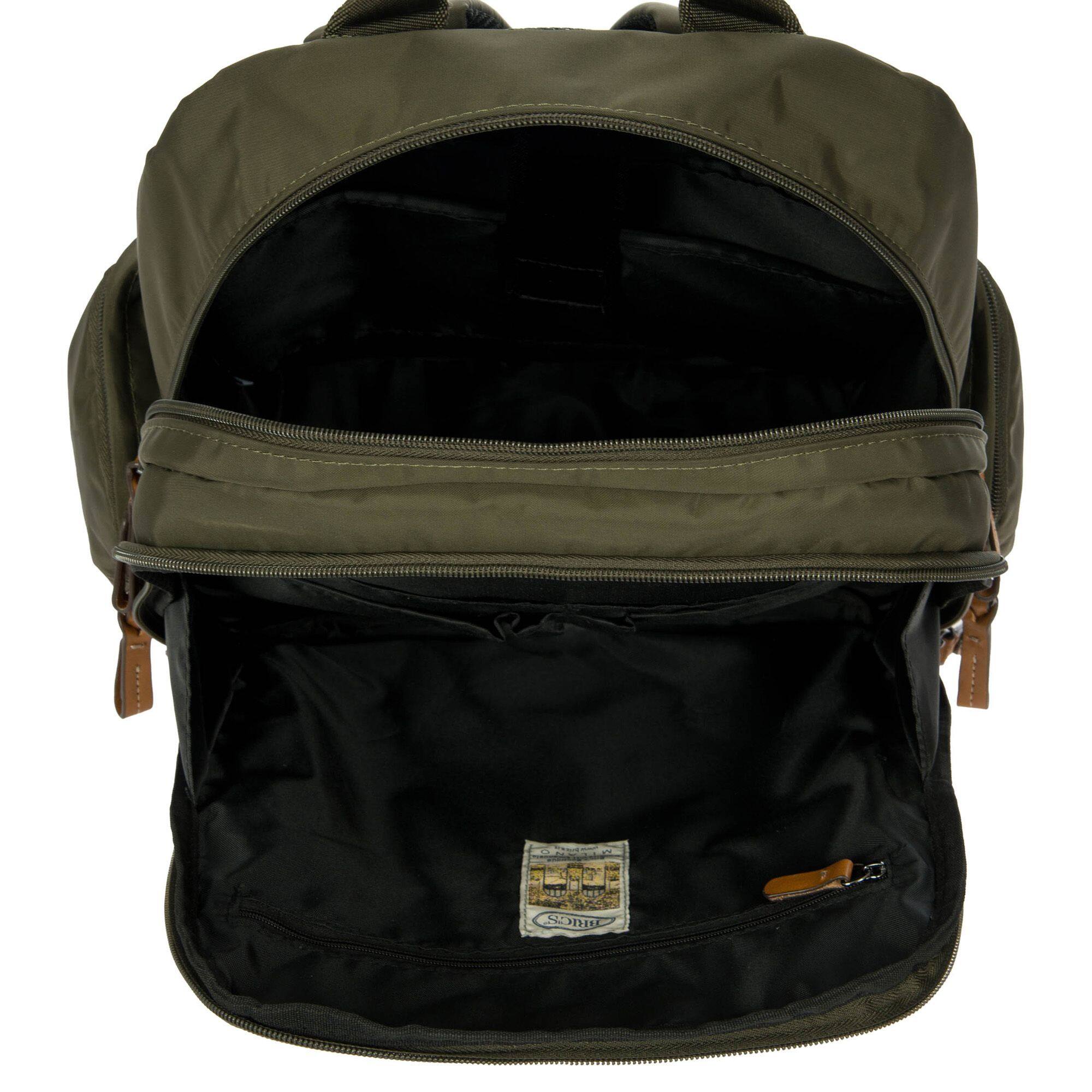 Alt View 1. Bric's - Bric's X-travel Nomad Backpack - Olive.