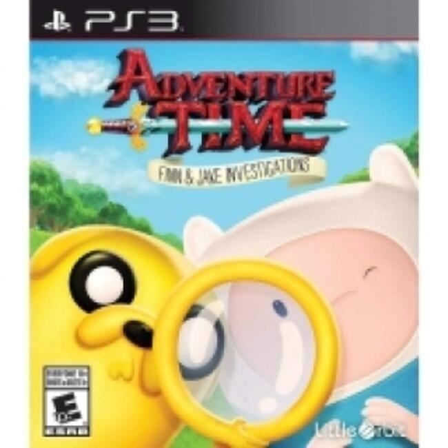 PS3 Adventure Time: Finn & Jake Investigations ESRB E Little Big Planet - E10+ (Everyone 10+)