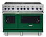Viking - 48 in. Wide 8 Burner VGR Freestanding 7 Series Gas Range - Ivy