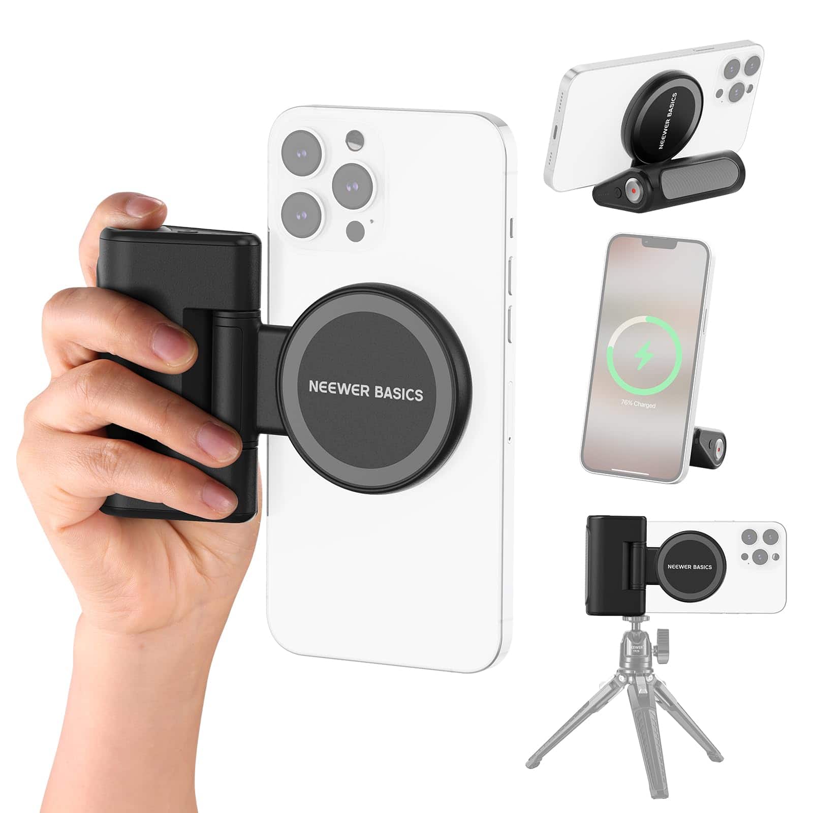 Neewer - MagSafe Phone Grip w/ Shutter - WS-25001