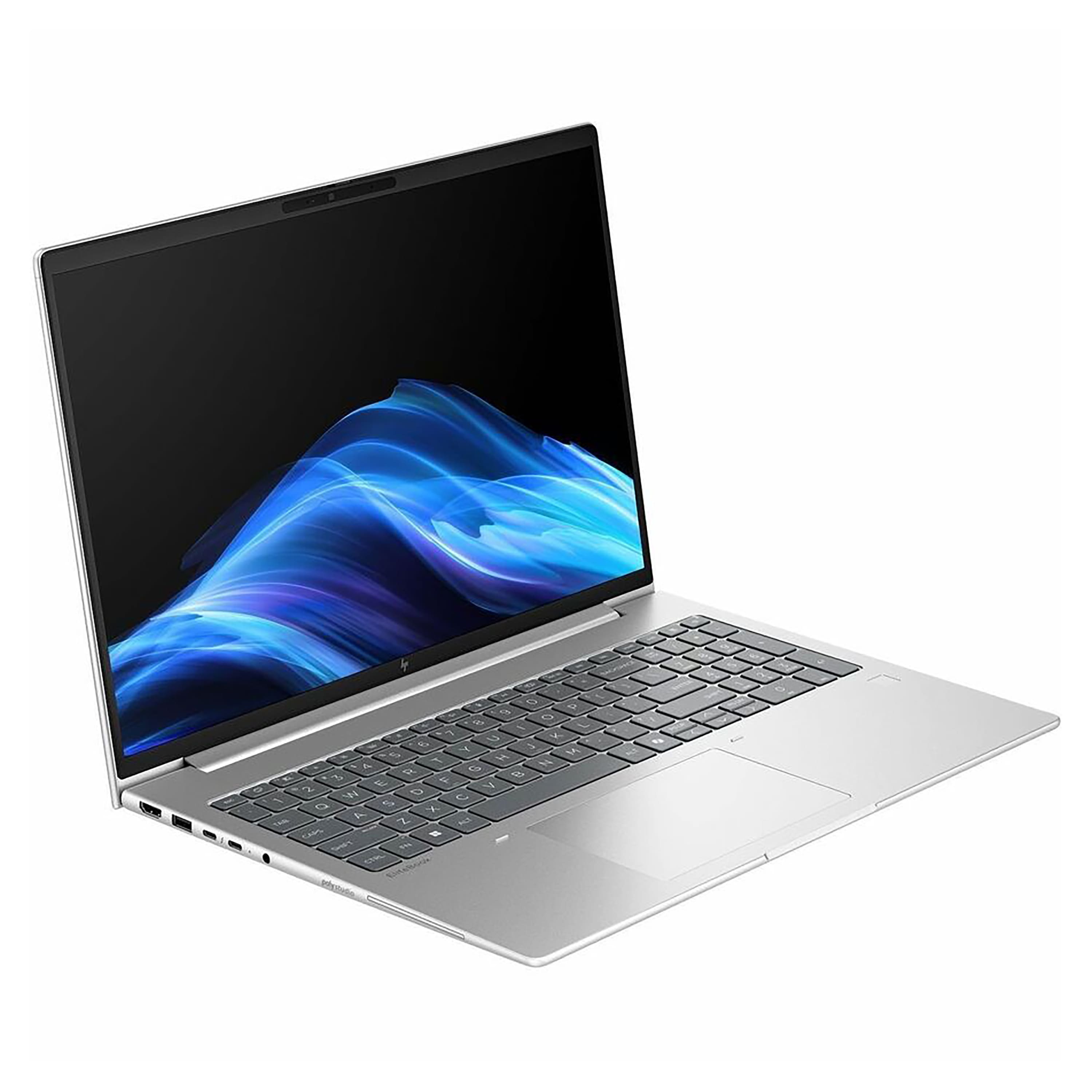 Angle. HP - EliteBook 16" Laptop - Intel Core Ultra 7 255U with 32GB Memory - 512GB SSD - Pike Silver.