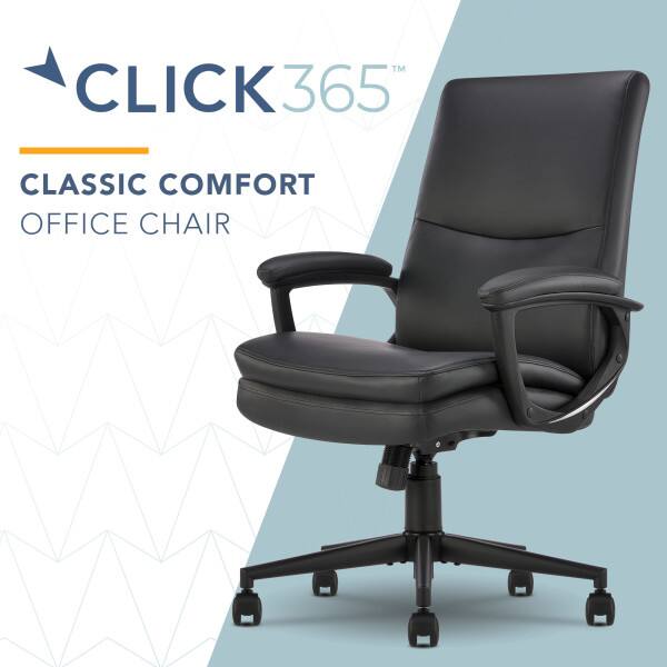 Click365 - Click365™ Classic Comfort Office Chair - Black price history on PriceWatchPro