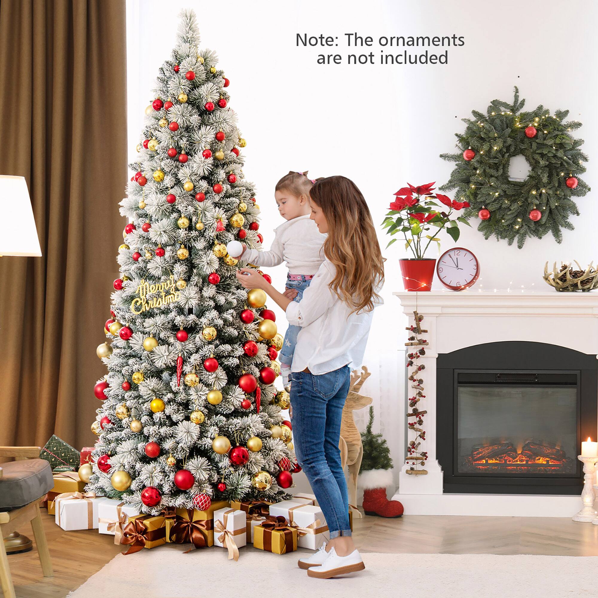 Note: The ornaments are not included

Merry Christmas