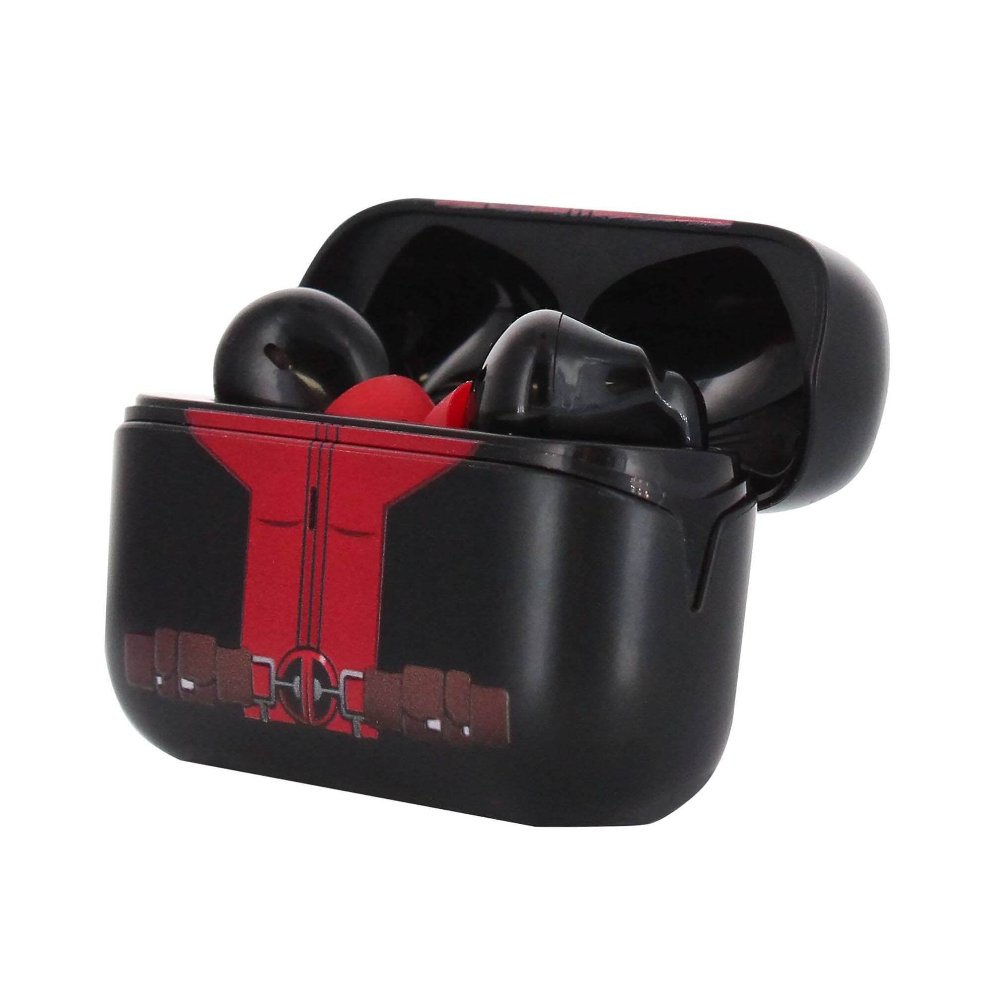 Alt View 3. Cable Guys by Exquisite Gaming - Buds Pro & Holdem Bundle: Deadpool - Multicolor.