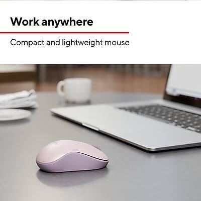 Work anywhere  
Compact and lightweight mouse