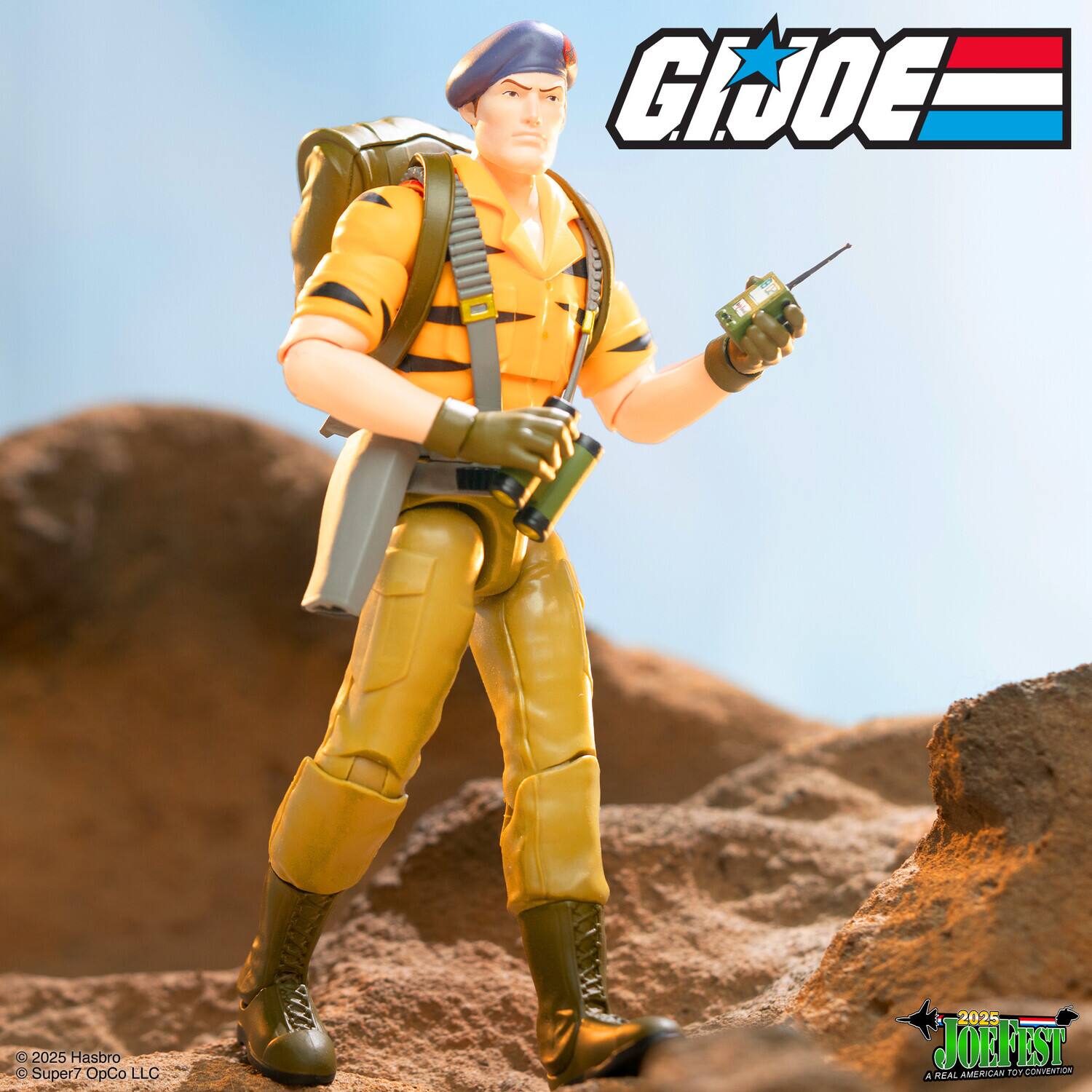 G.I. JOE T C 2025 Hasbro Super7 OpCo LLC 2025 JOEFEST A REAL AMERICAN CONVENTION