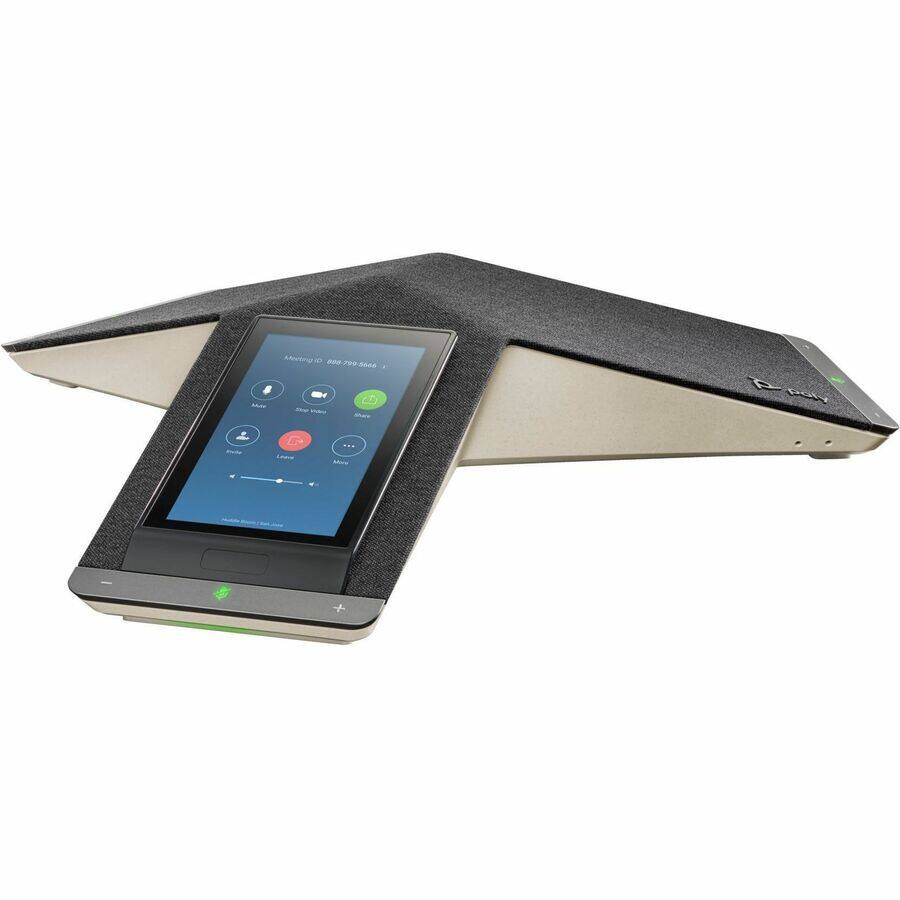 Alt View 5. HP - Poly Trio C60 IP Conference Station - Corded/Cordless - Bluetooth, Wi-Fi - Black - VoIP - IEEE 802.11a/b/g/n - 2 x - Black.
