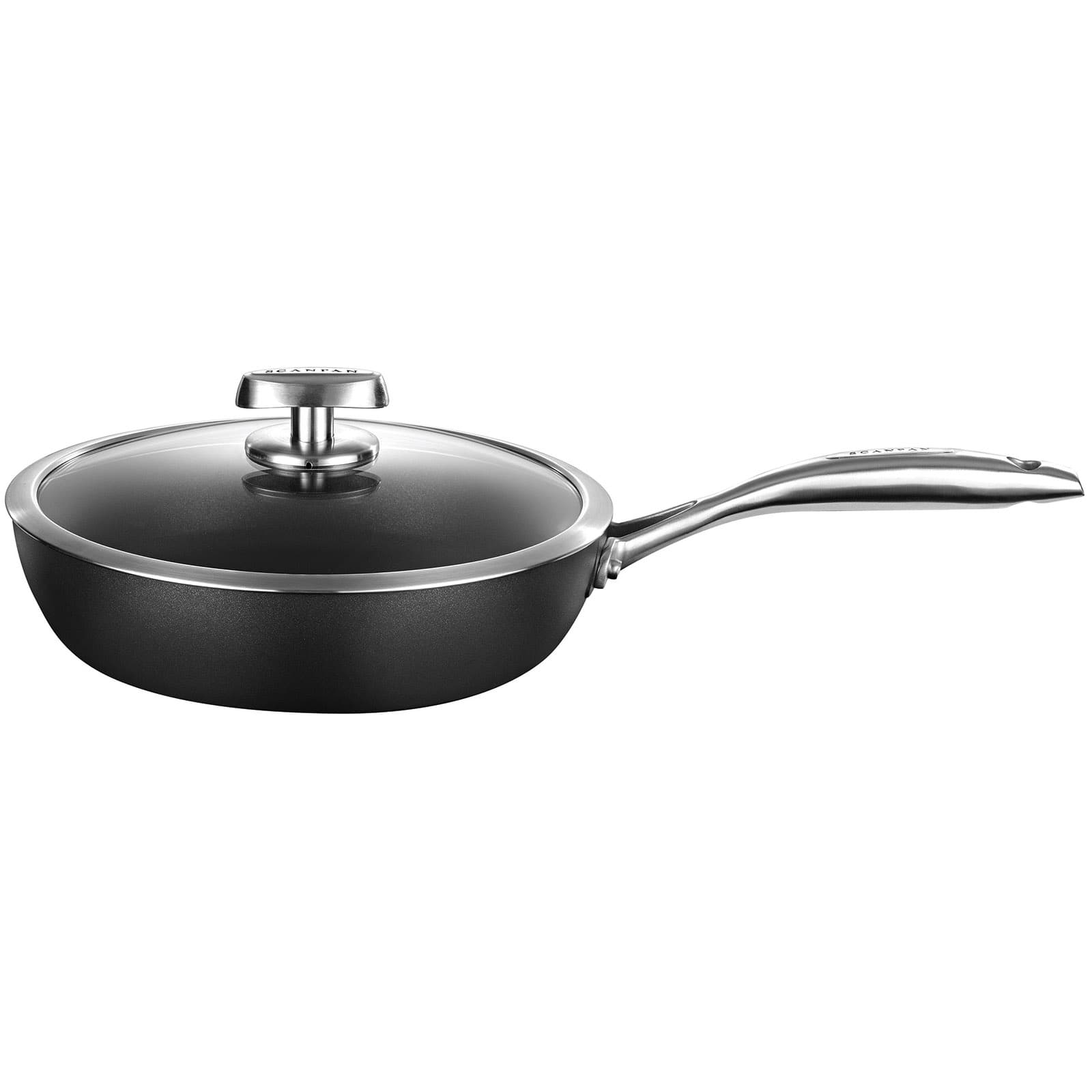 Scanpan - Pro IQ 10.25 Inch Covered Saute Pan, 2.75 Quart - Black price history on PriceWatchPro