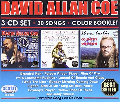 David Allan Coe - 30 Songs   - COMPACT DISCS [CD] price history on PriceWatchPro