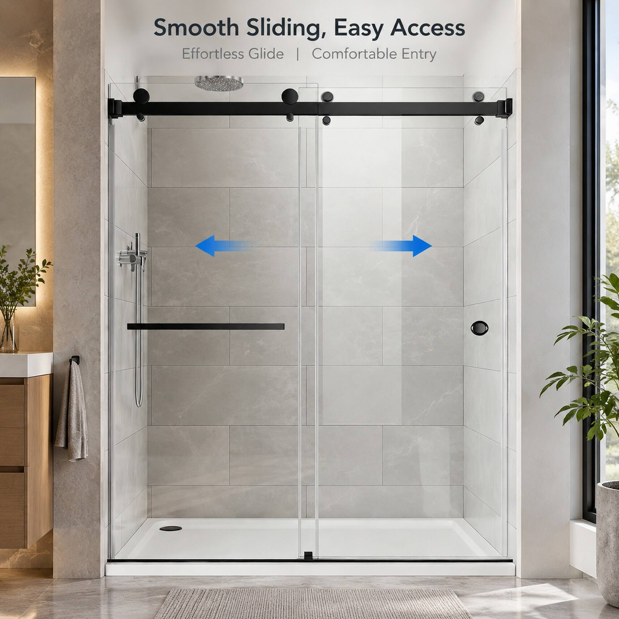 Smooth Sliding, Easy Access  
Effortless Glide | Comfortable Entry