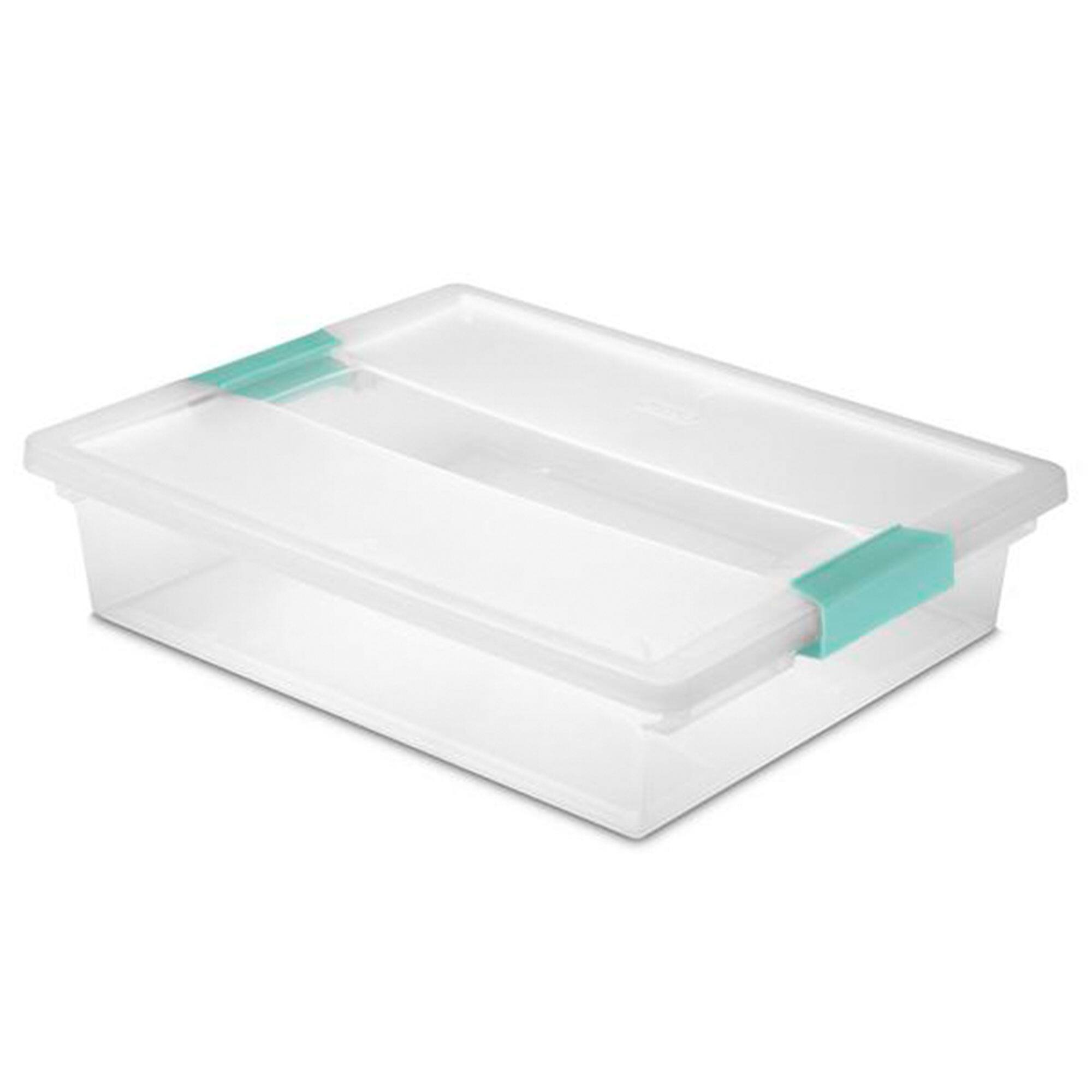 Alt View 2. Sterilite - Sterilite Large Clip Storage Box, 12 Pack, and Small Clip Storage Box, 6 Pack.