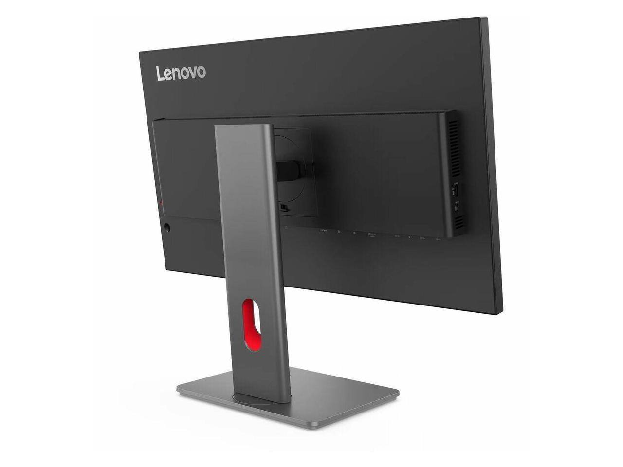 Alt View 1. Lenovo - Lenovo ThinkVision P27QD-40 27" WQHD Monitor - 2560x1440 - 120Hz - USB-C, HDMI, DP - USB Hub - Raven Black.
