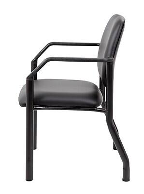 Alt View 5. Boss Office Products - Guest and Reception Area Chair (B9591AM-BK) - Black.