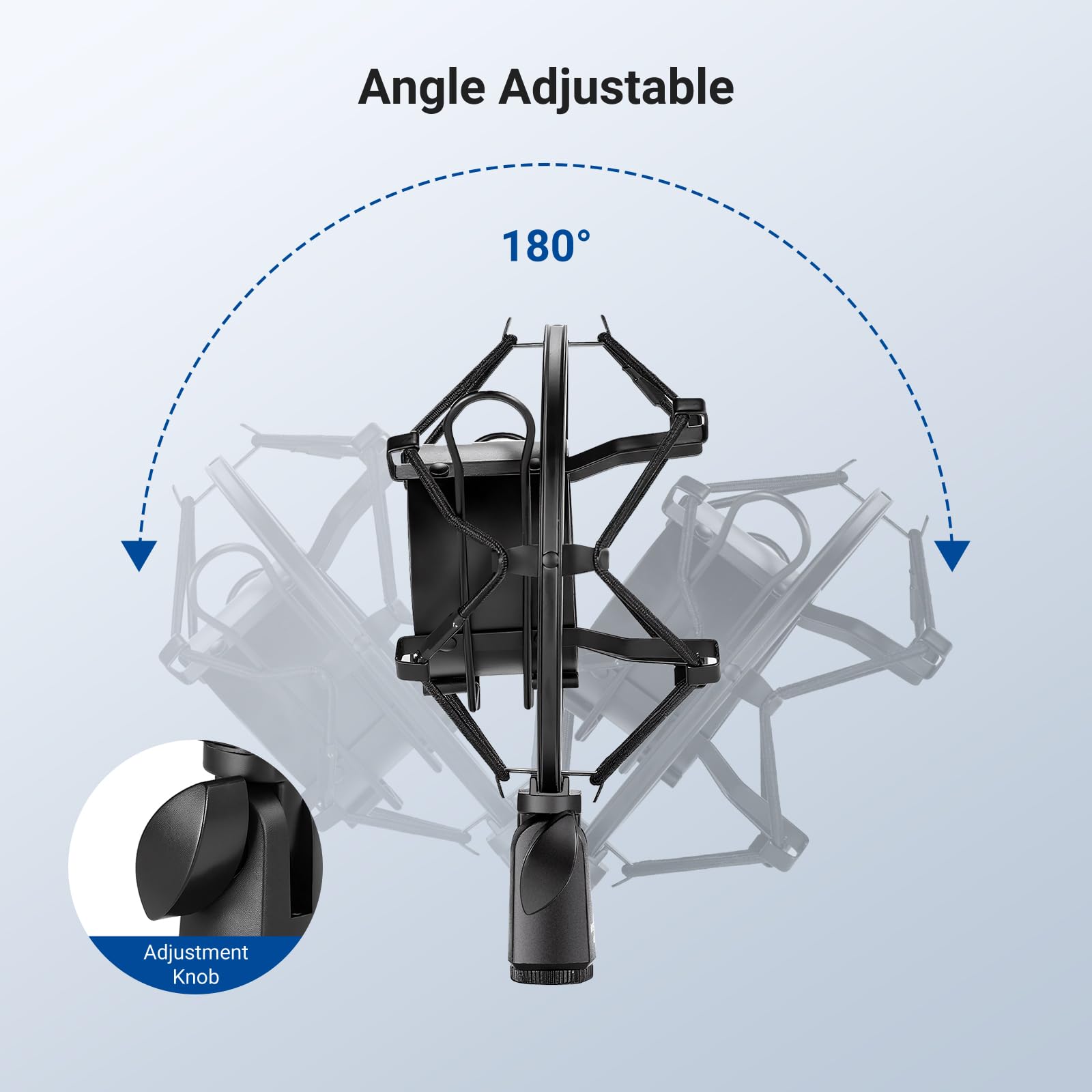Angle Adjustable 180° Adjustment Knob