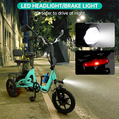 3 wheel electric bicycle singapore TS3 (Hopper) - Mobility Plus Tricycle Range Performance Topteng 350W 48V Folding Electric