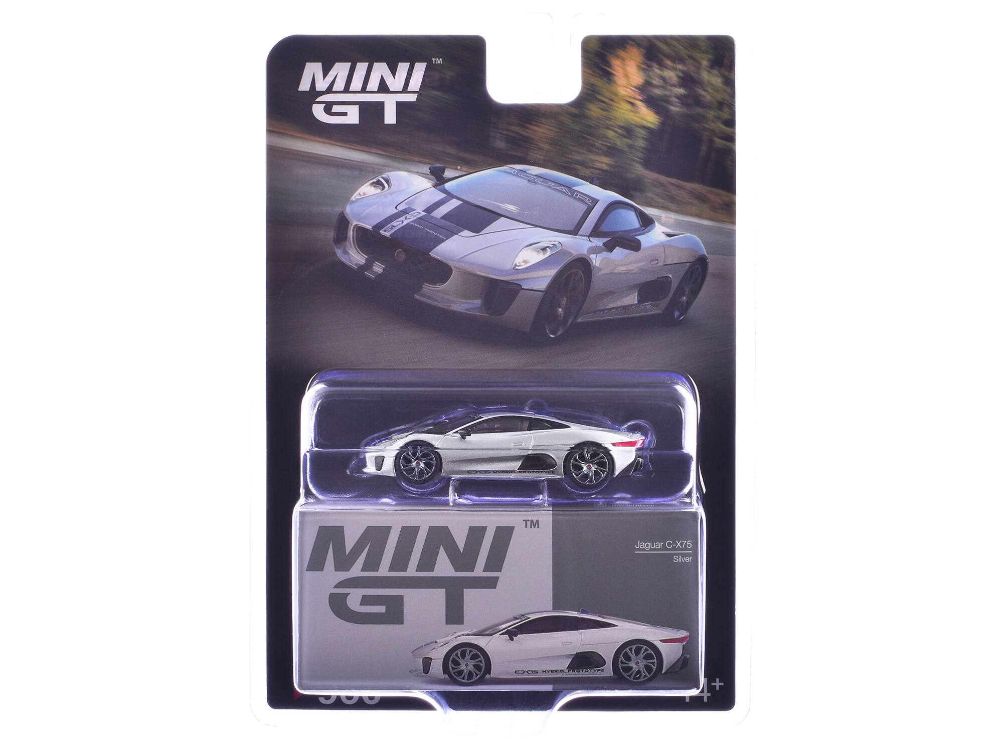 IM MINI GT TM MINI GT Jaguar C-X75 Silver