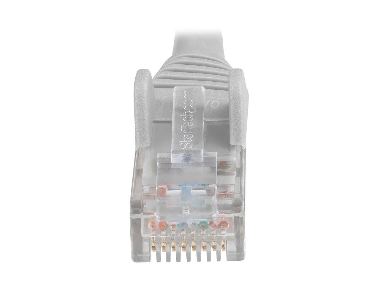 Alt View 2. StarTech.com - StarTech.com N6LPATCH10GR 10ft CAT6 LSZH 10Gig 650MHz 100W PoE RJ45 Gray Patch Cord.