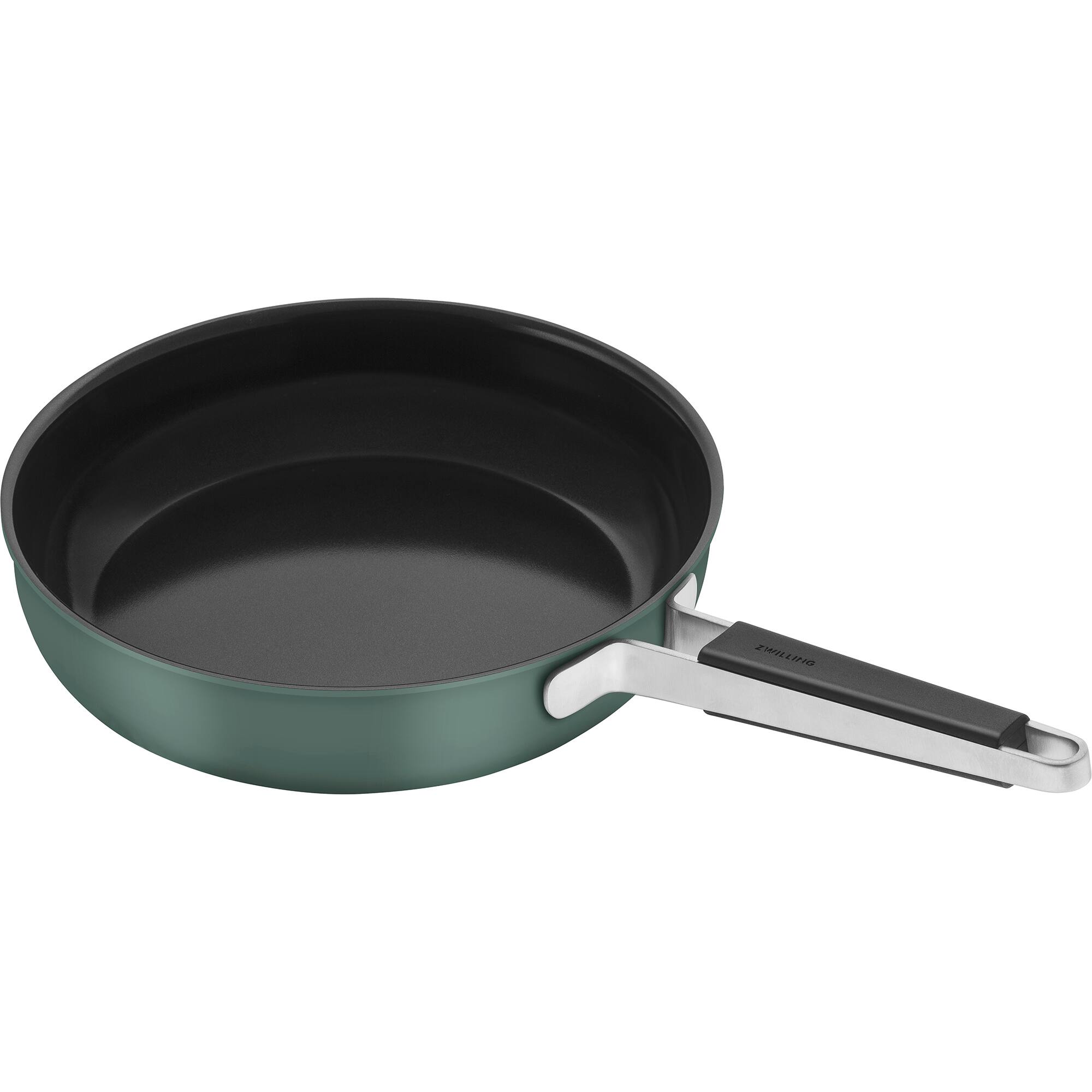 ZWILLING - Pure 11-inch Stainless Steel Ceramic Nonstick Fry Pan - Green
