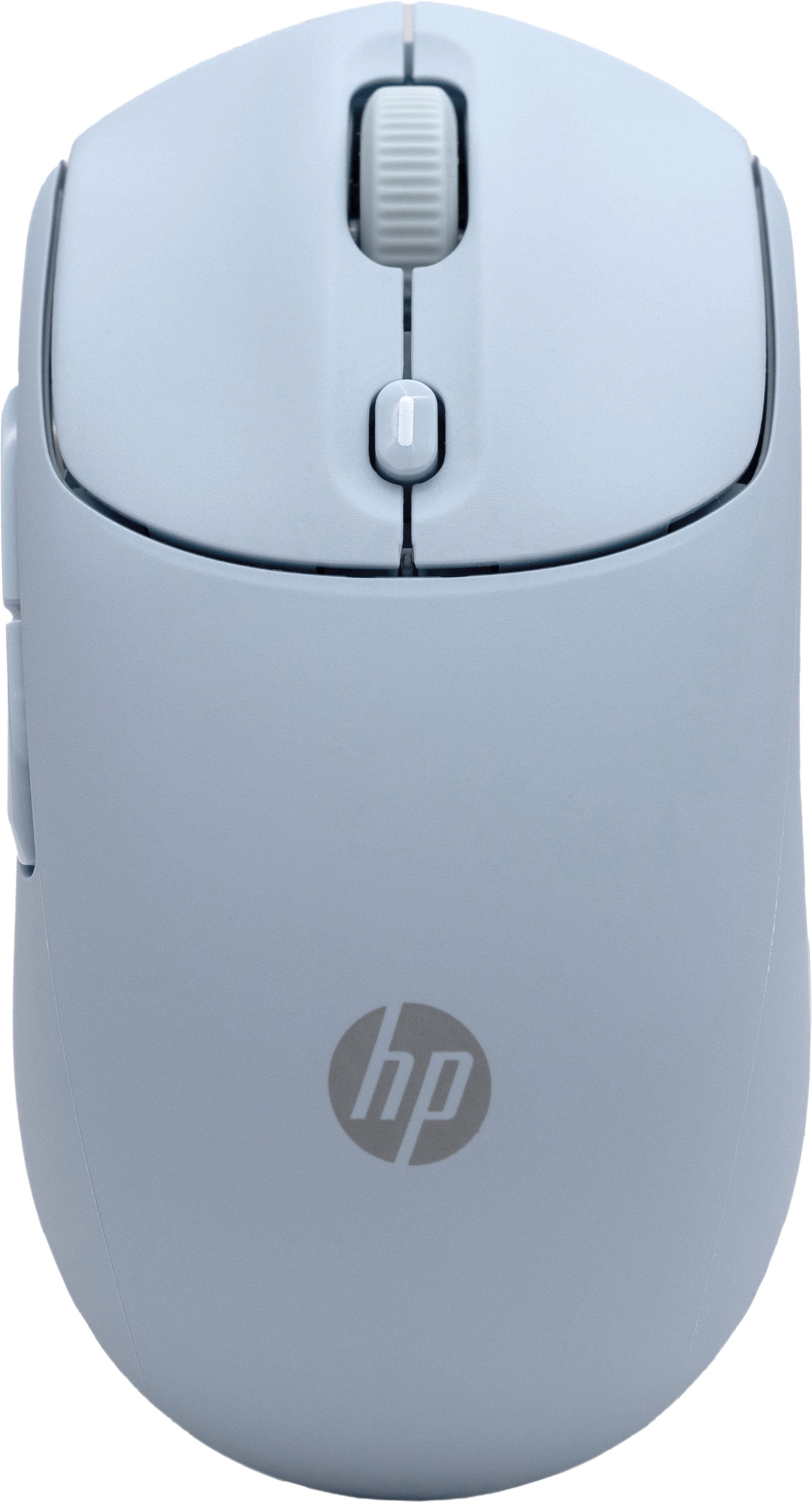 HP - 400 Quiet Wireless Bluetooth Ambidextrous Mouse - Wireless - Blue - Front_Zoom