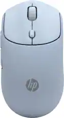 Front. HP - 400 Quiet Wireless Bluetooth Ambidextrous Mouse - Blue.
