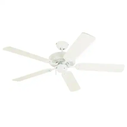 Front. Westinghouse - Westinghouse Contractor's Choice 52 in. Antique White Indoor Ceiling Fan.