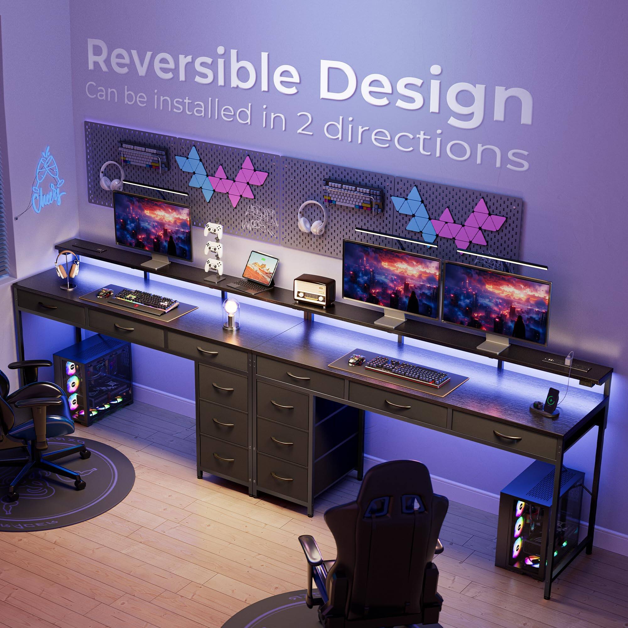 Reversible Design  
Can be installed in 2 directions