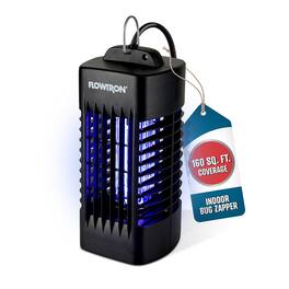 Indoor Bug Zapper 1000V UV Light Mosquito & Fly Trap Plug-In for Home 160 Sq Ft
