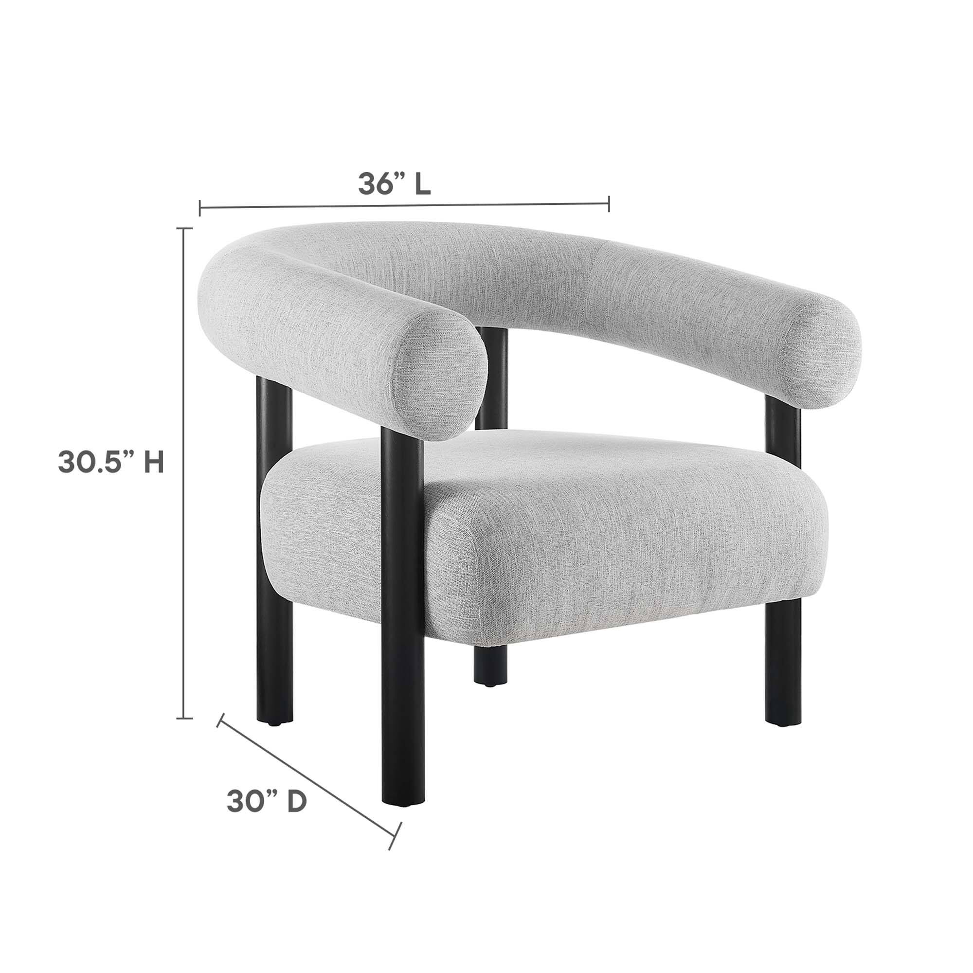 36" L  
30.5" H  
30" D