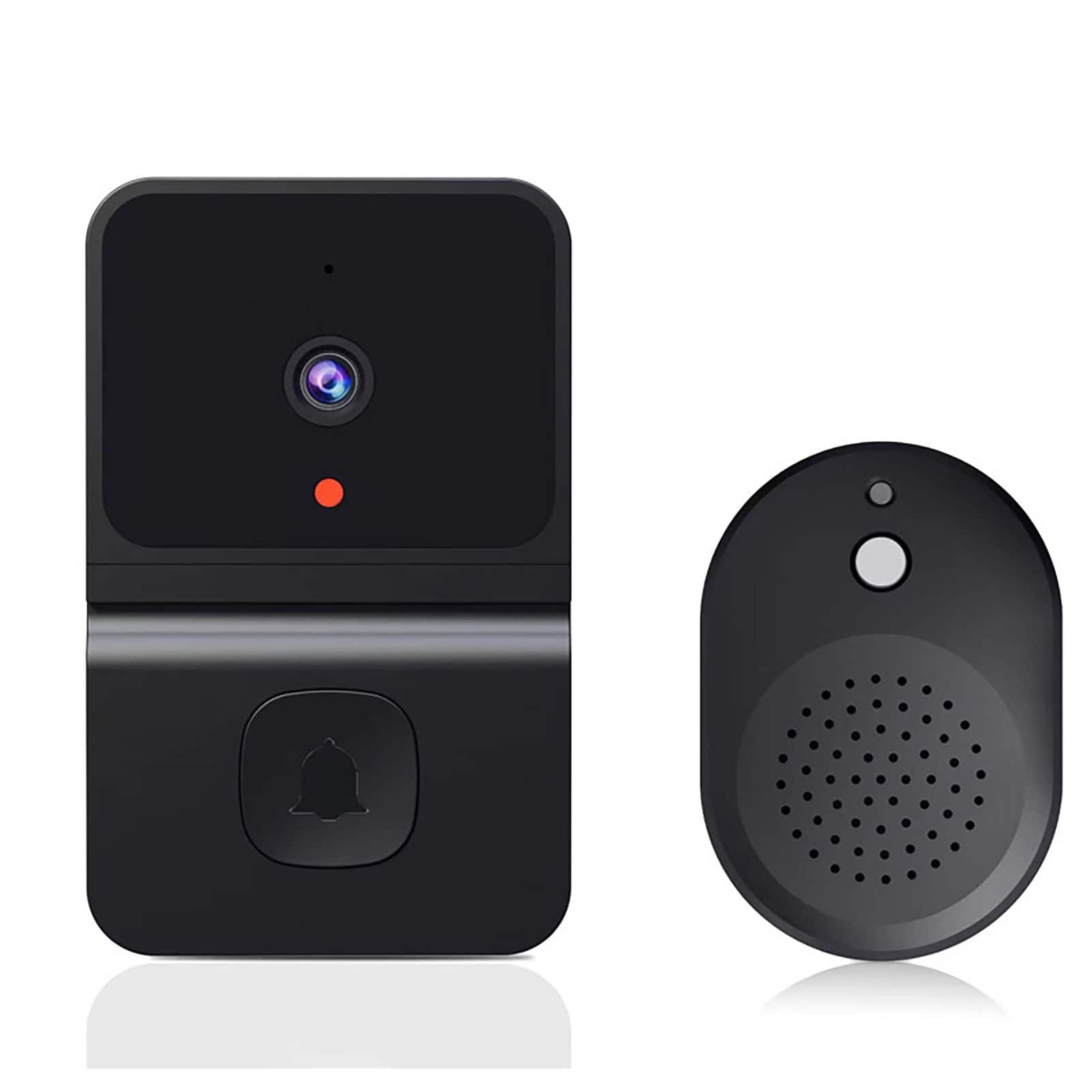 Cluzine - Smart WiFi Video Doorbell Camera, 2-Way Audio, Aiwit App Control, Indoor Chime, Home Security