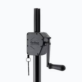 On Stage Stands - OnStage Crank-Up Subwoofer Pole (SS7747V2) - Black